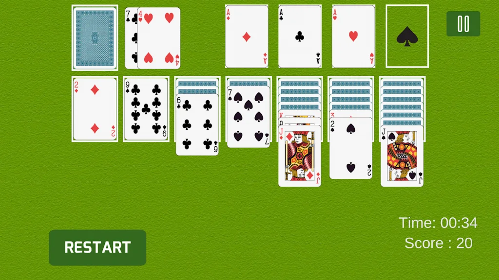 No download spider solitaire